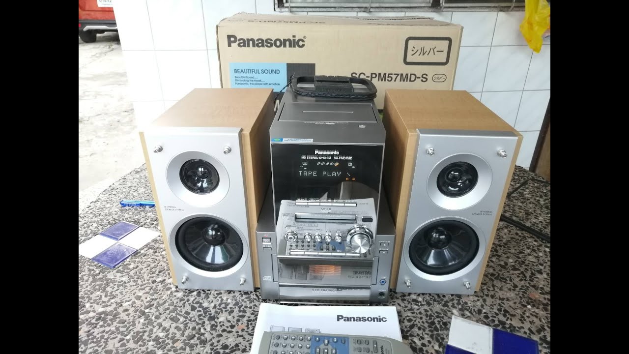 Panasonic SC-PM57MD-S (ทดสอบ) - YouTube