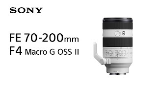 ソニーが、フルサイズEマウント用Gレンズ FE 70-200mm F4 Macro G OSS