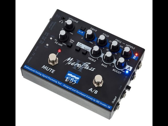 EBS Microbass II - HD Sound Examples - YouTube