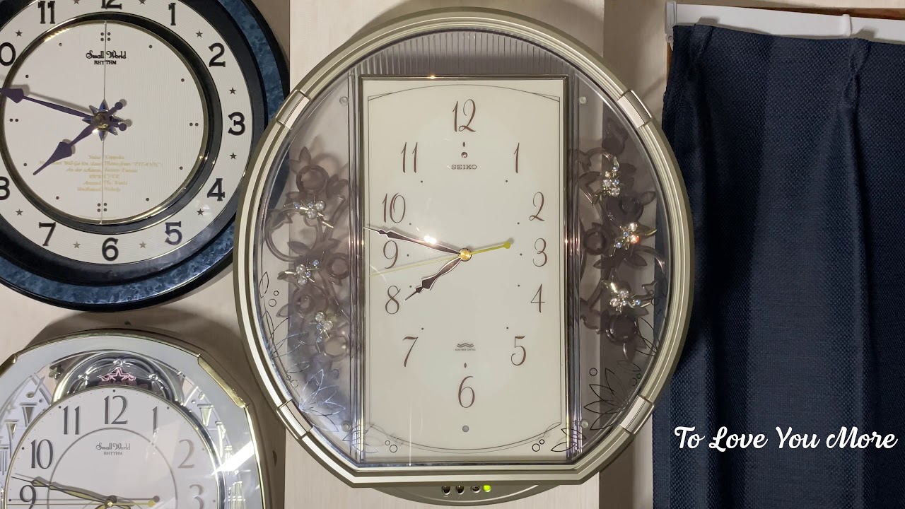 SEIKO Wave Symphony AM241G からくり時計 - YouTube
