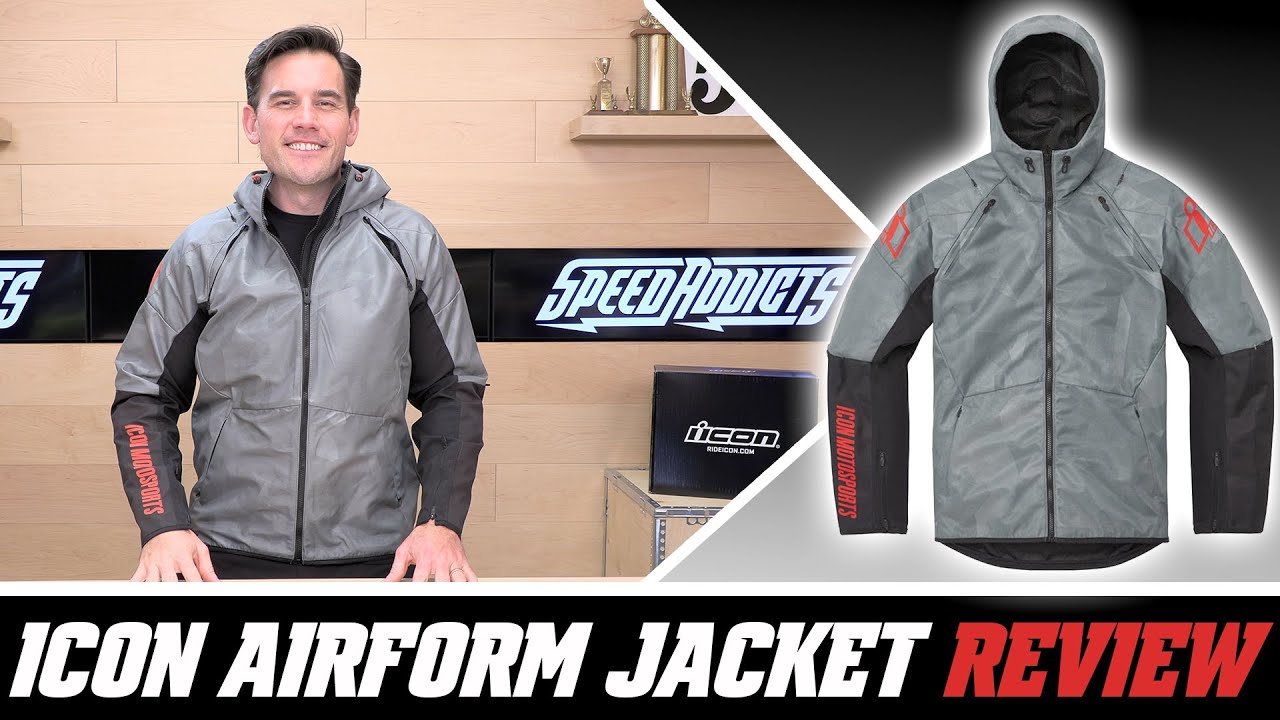 Icon Airform Jacket Review at SpeedAddicts.com - YouTube