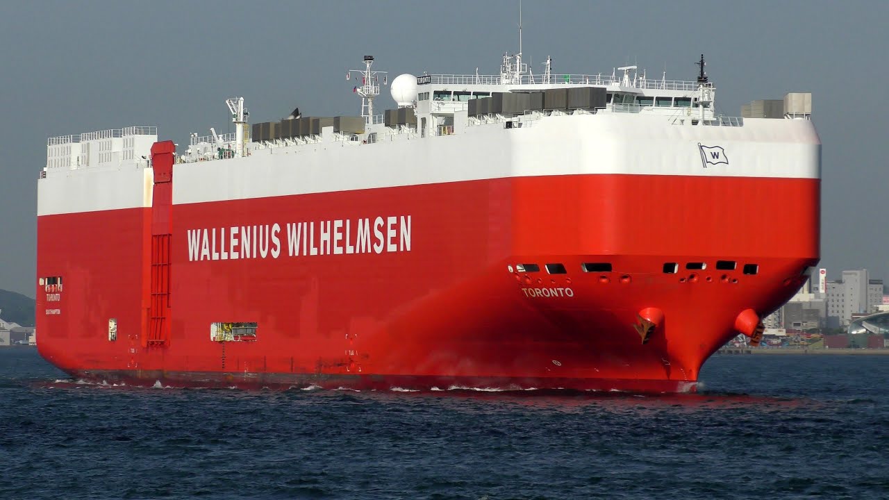 TORONTO - Wallenius Wilhelmsen vehicles carrier - YouTube