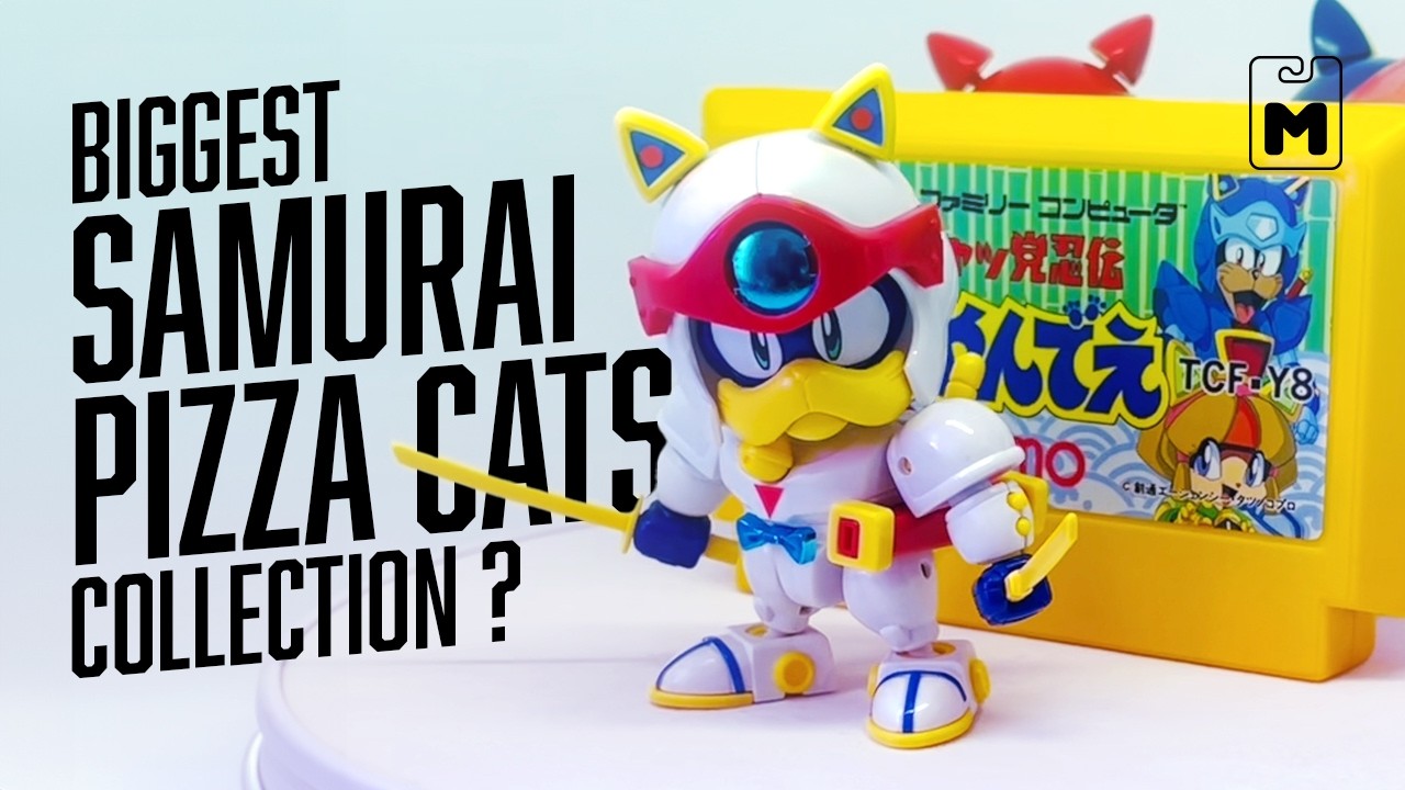 Rare SAMURAI PIZZA CATS toy collection – Decades in the Making