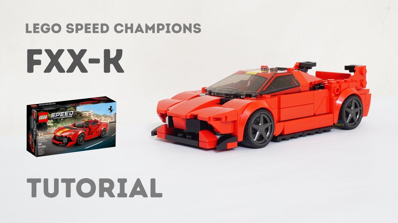 Tutorial - Ferrari FXX-K | Lego Speed Champions 76914 Ferrari