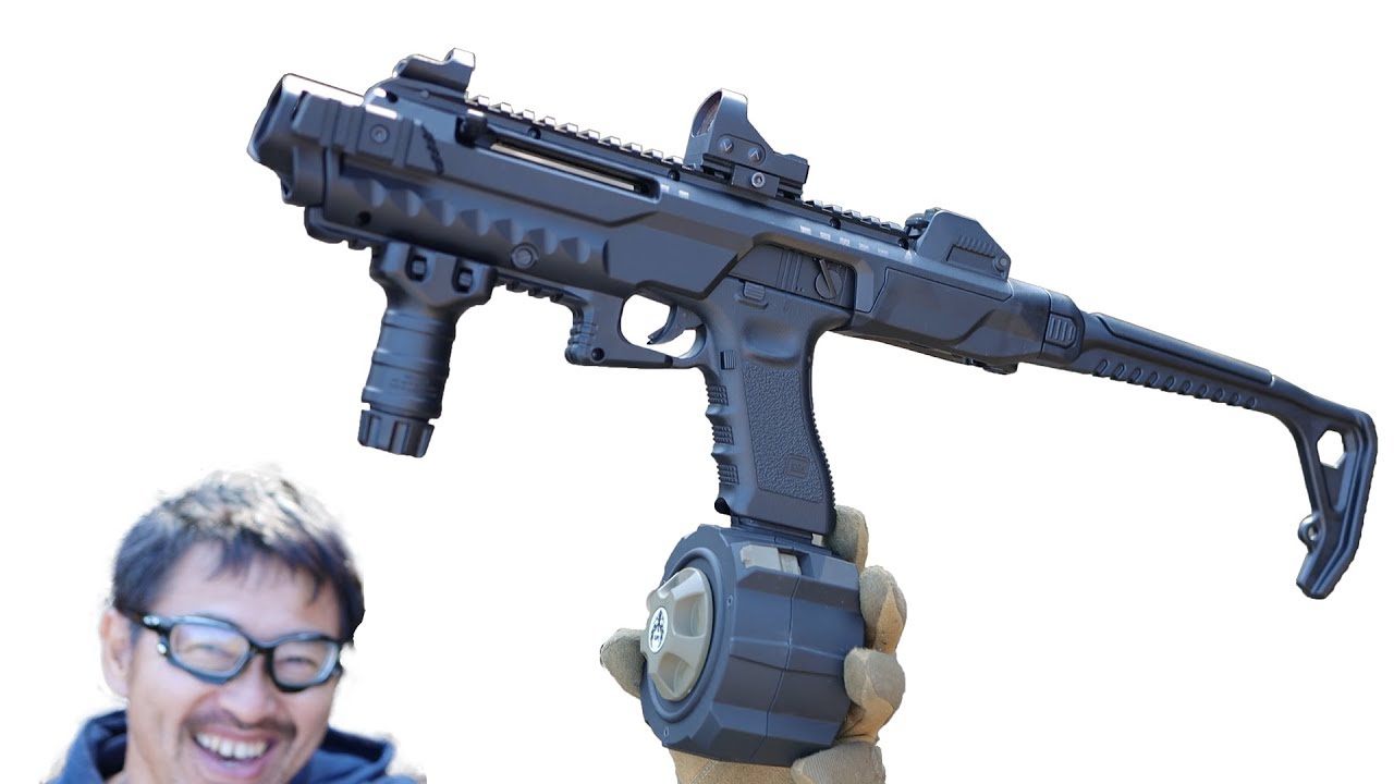 マルイ グロック18c AW カスタム ストック コンバージョン + HFC 145連