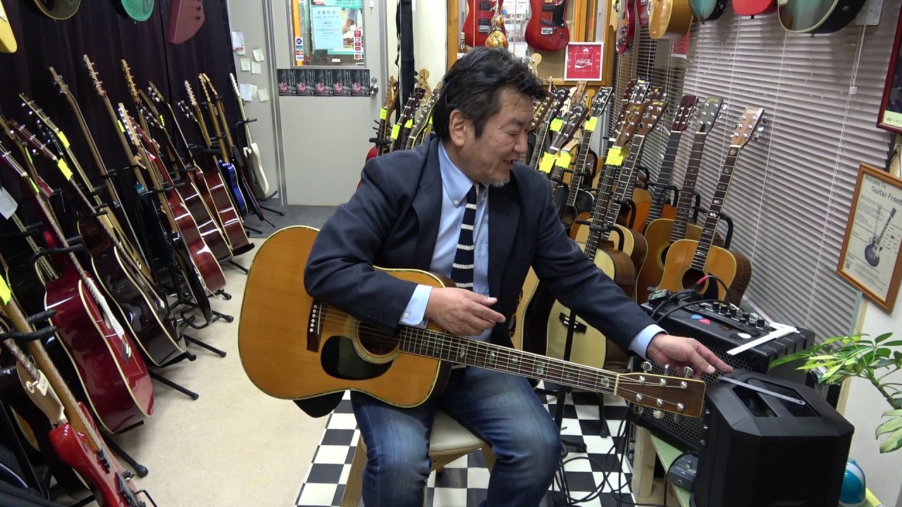 Morris W-40 1975年製 ハカランダ！ ギターフロンティア - YouTube