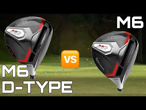 TaylorMade] M6 vs M6 D-TYPE Comparison Test with the Same Shaft
