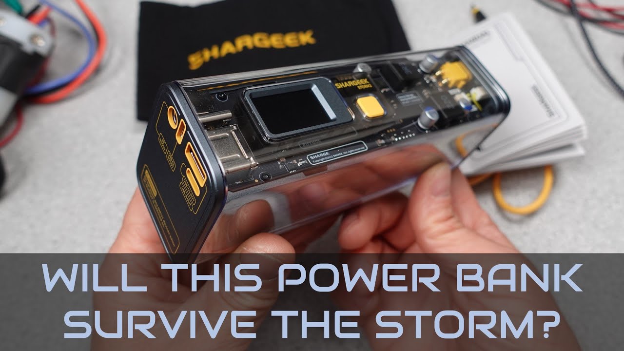 Shargeek Storm 2 Power Bank Tested and Reviewed - YouTube