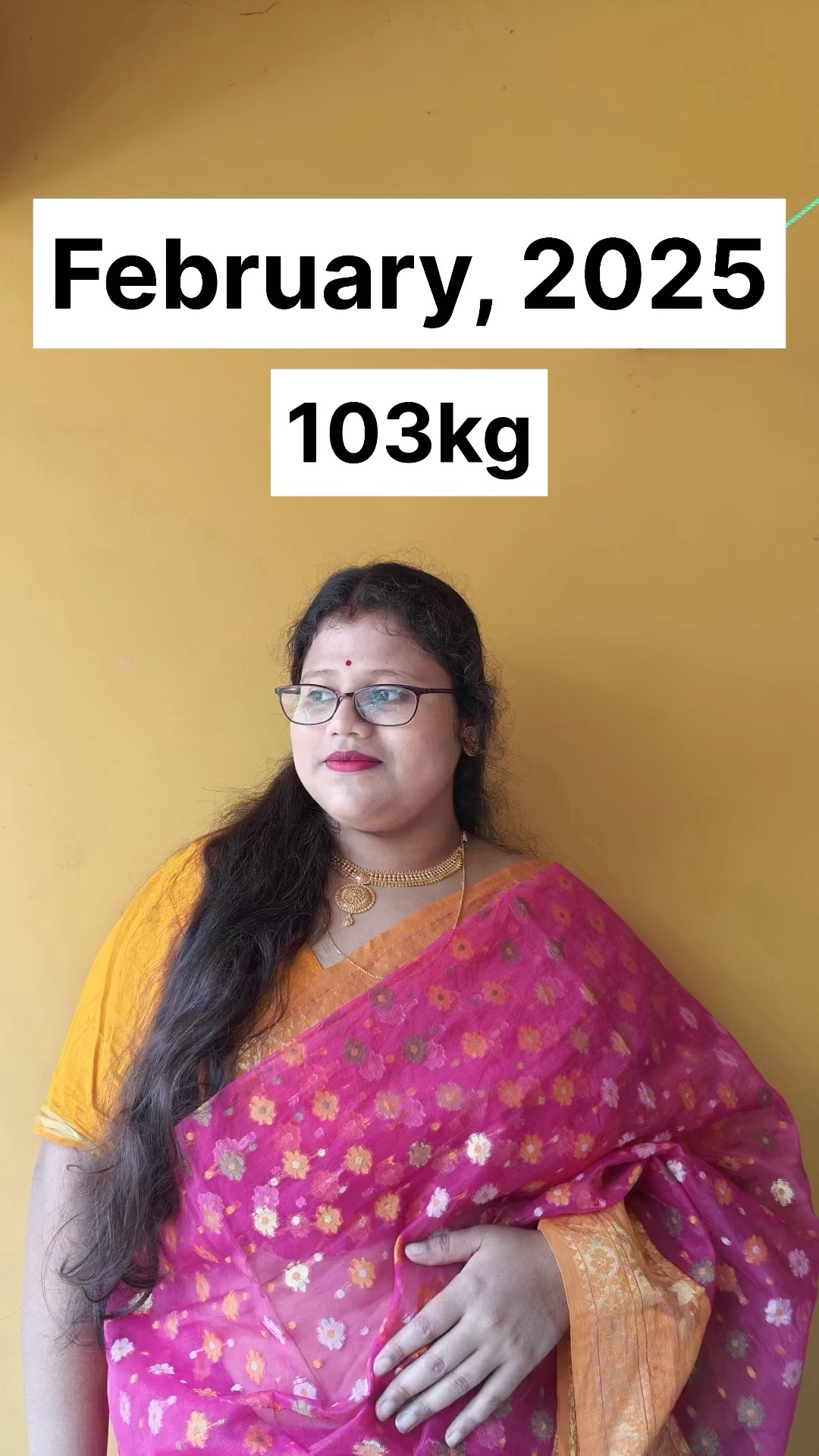 Feb 2025 Vs Feb 2026🏋️‍♀️💪 #nmsvlog #transformation #viral