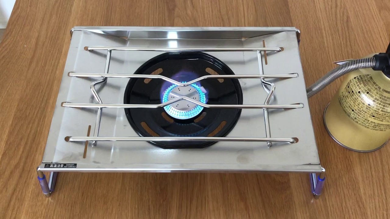 SnowPeak フラットバーナー】開封の儀＆キャンプに3回実戦投入してみて