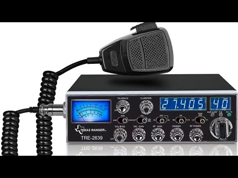 New Texas Ranger TRE-2639 Plus 40 Ch AM CB Radio - YouTube