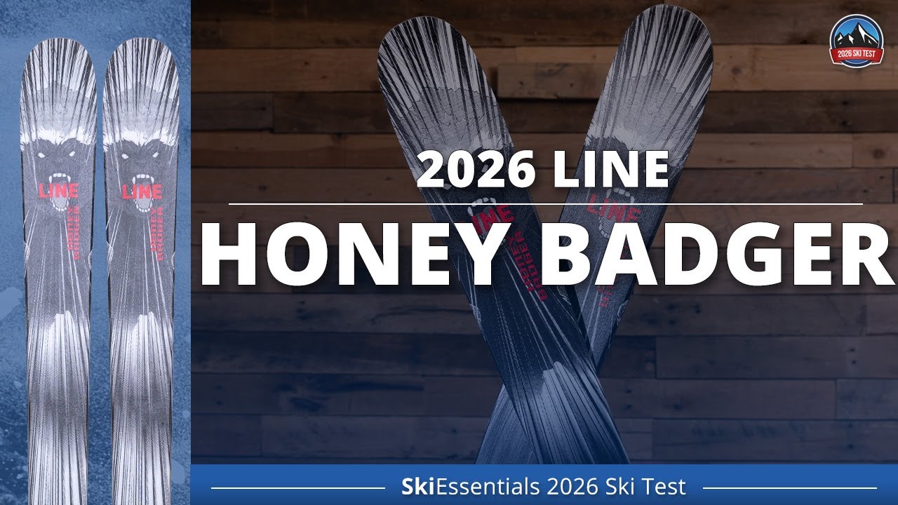 2026 Line Honey Badger - SkiEssentials Ski Test Review - YouTube