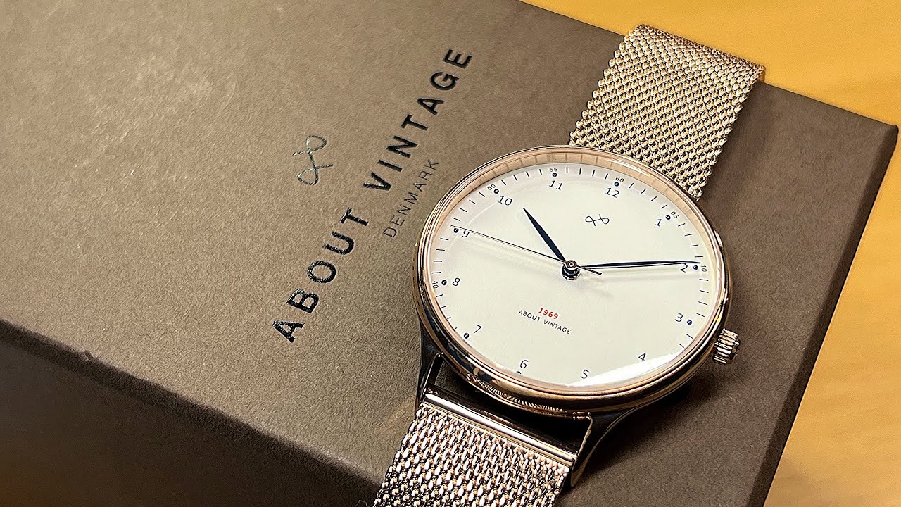✓アバウトビンテージ1969‼️こんな腕時計が似合うようになりたい‼️PR