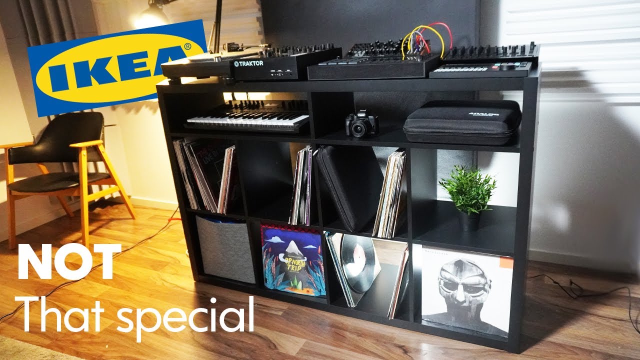 IKEA Obegränsad Shelf - Designed for DJs? - YouTube