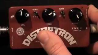 ZVEX Distortron demo video by Zachary Vex - YouTube