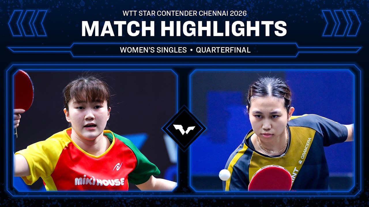Satsuki Odo vs Hitomi Sato | WS QF | #WTTChennai 2026 - YouTube