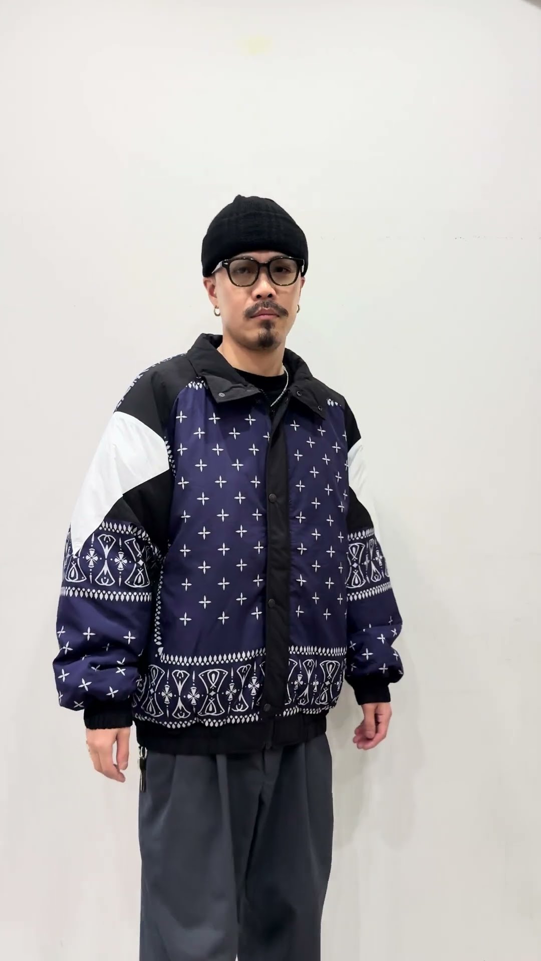 2025.11.21】CHALLENGER / BANDANA 80's JACKET -Navy- - YouTube