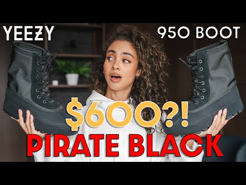 $600 for THIS?! YEEZY 950 Boot Pirate Black On Foot Review and How
