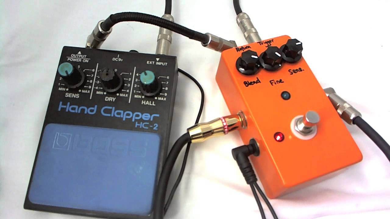 Boss HC 2 Hand Clapper w/ FXdoctor Envelope Detector - YouTube