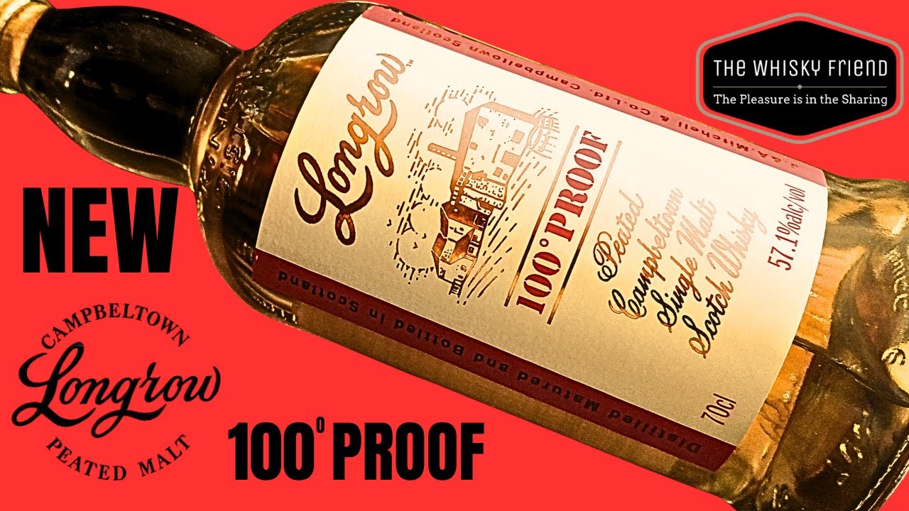 Brand NEW Campbeltown peated WHISKY.Longrow 100 PROOF (Batch 1