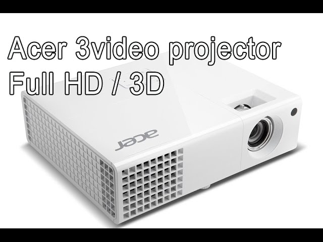 Acer Video projector 3D Full HD - H6510BD, full review, tips for