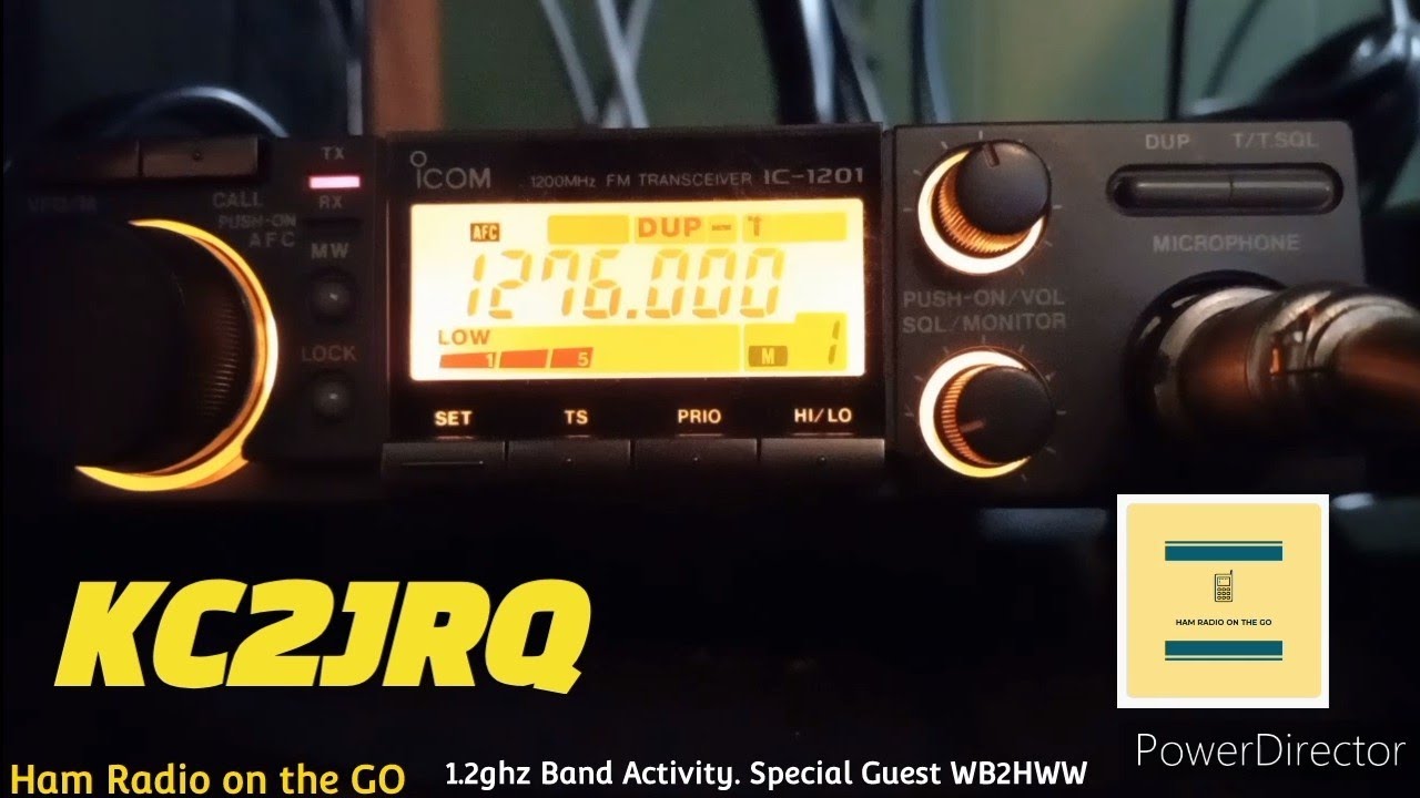 ICOM IC-1200 #アマチュア無線 #1200MHz - YouTube