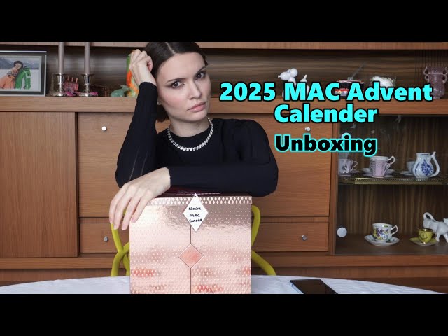 What's in the MAC 2025 Advent Calendar? 👀 🫠 Let's Unbox #gifted