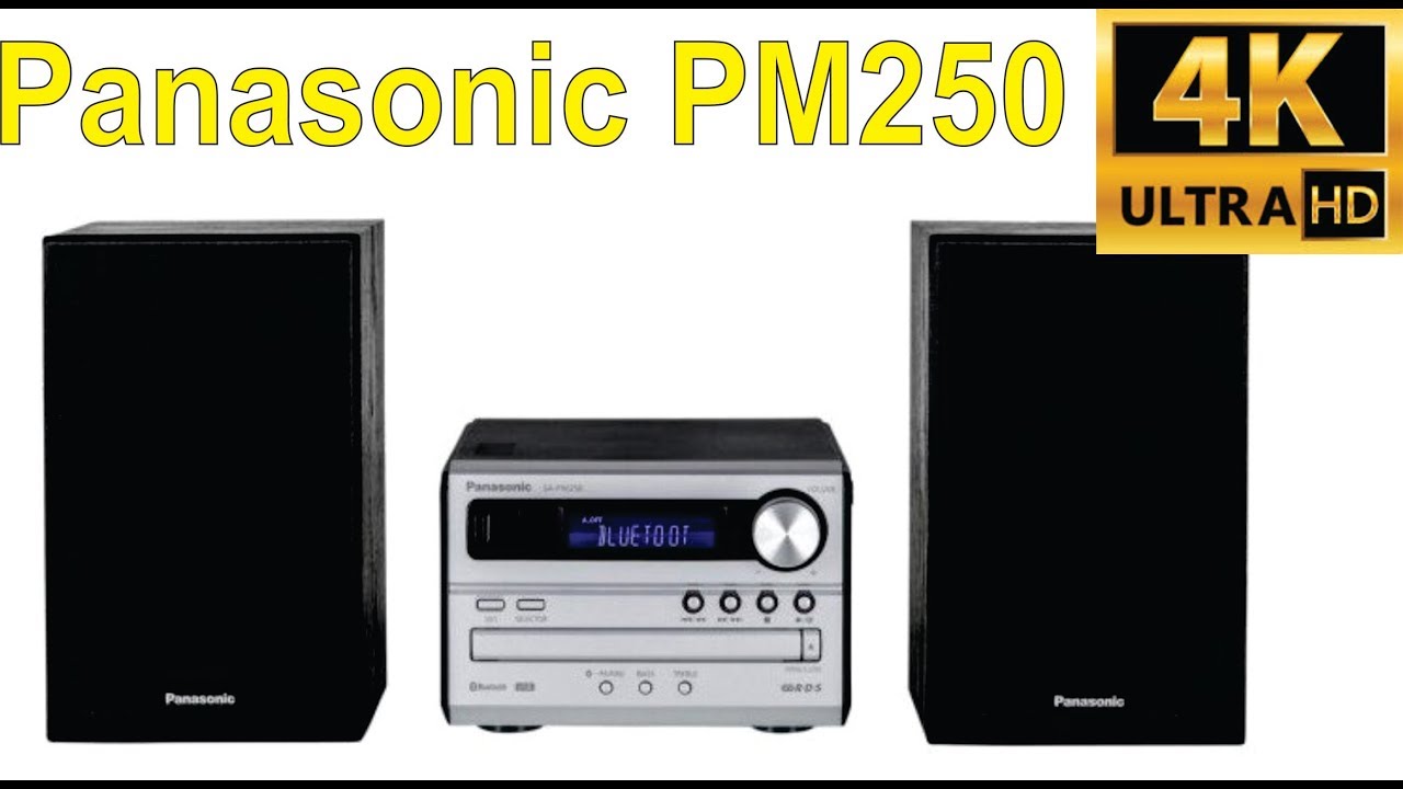 Review of the Panasonic SC PM250 Hi Fi system - YouTube