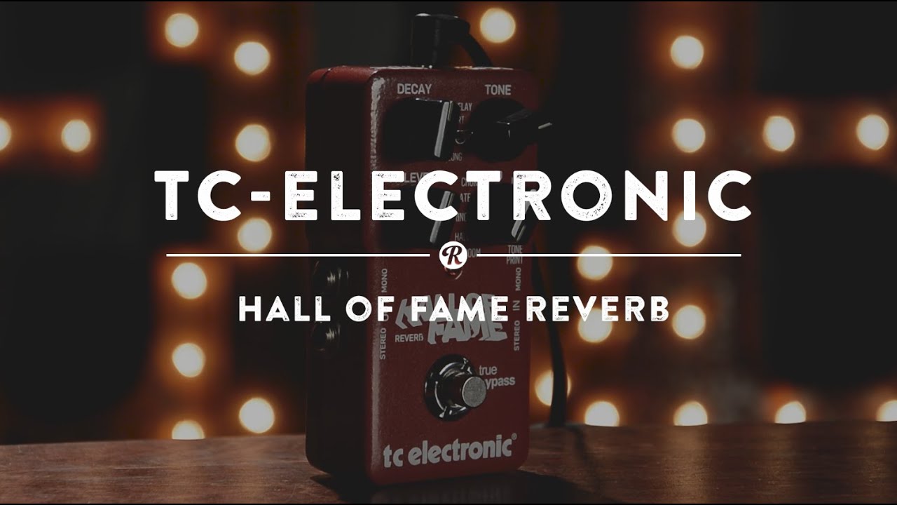 TC Electronic Hall of Fame Reverb | Reverb Demo Video - YouTube