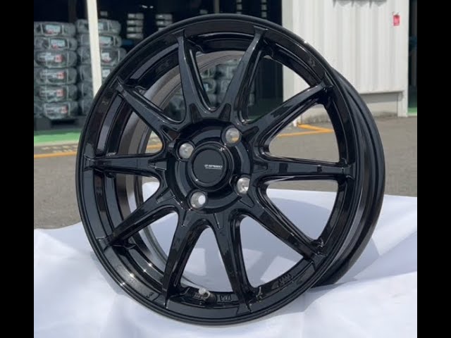 HOT STUFF G-SPEED G-05 15インチ METALLIC BLACK - YouTube