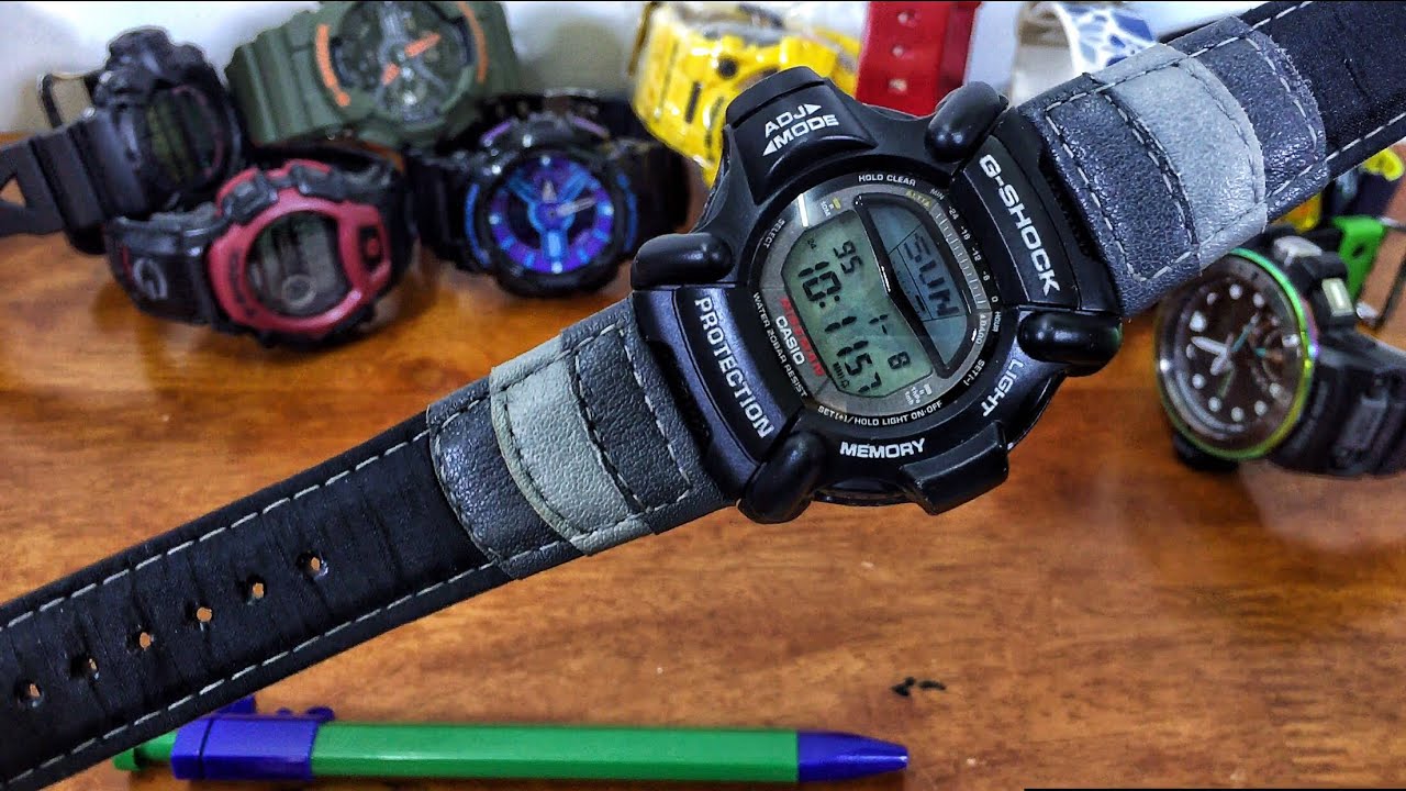 G-Shock vintage DW-9100ZJ-1T Men In Black Riseman watch unboxing