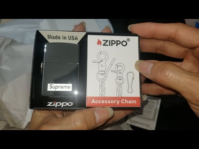 2023 Supreme x Undercover & Chain Zippo Lighter - YouTube