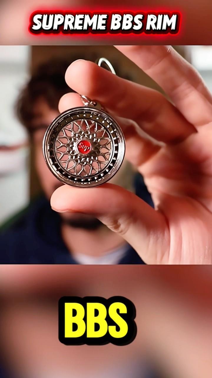 Supreme finally made the PERFECT keychain? BBS RIM #supreme #bbs