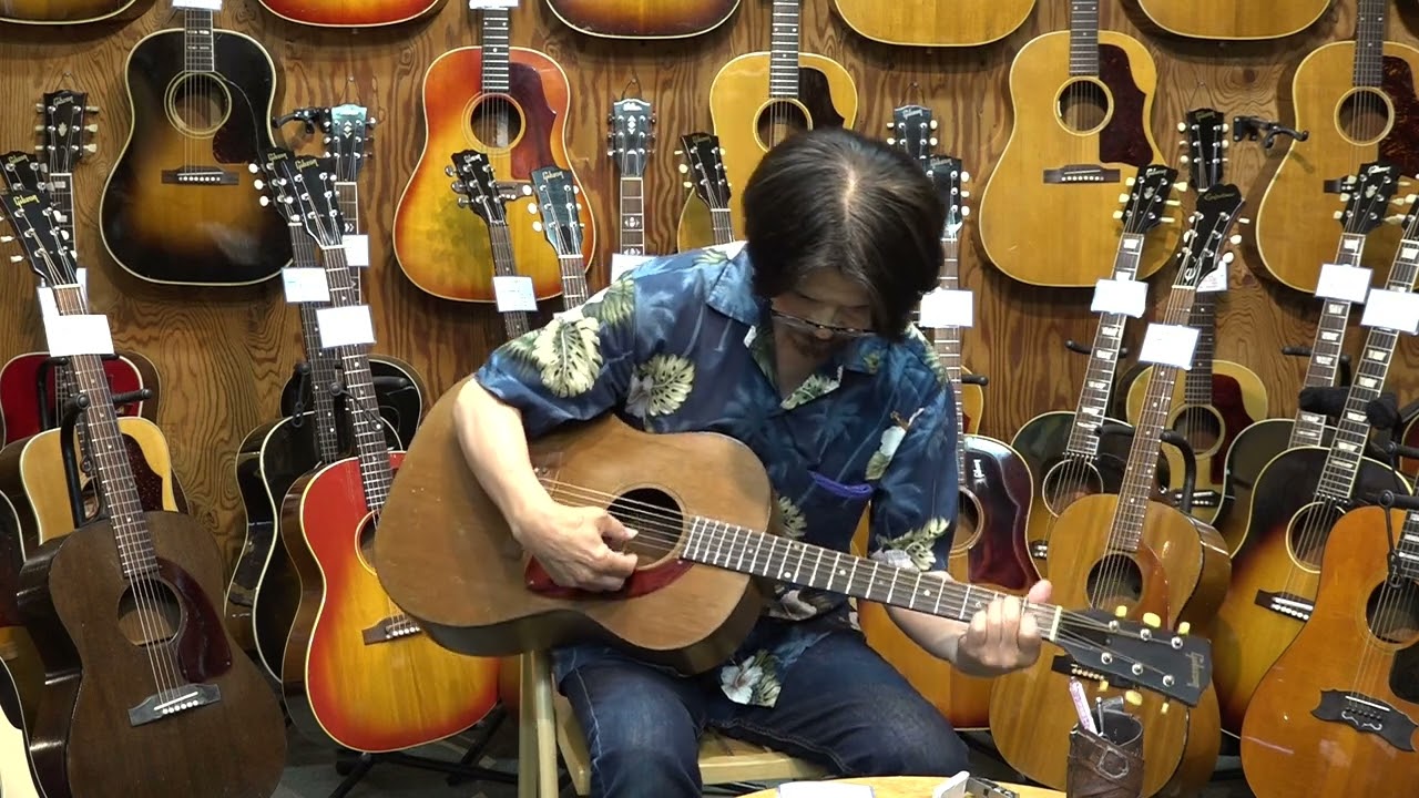 GIBSON LG 0 1967 - YouTube