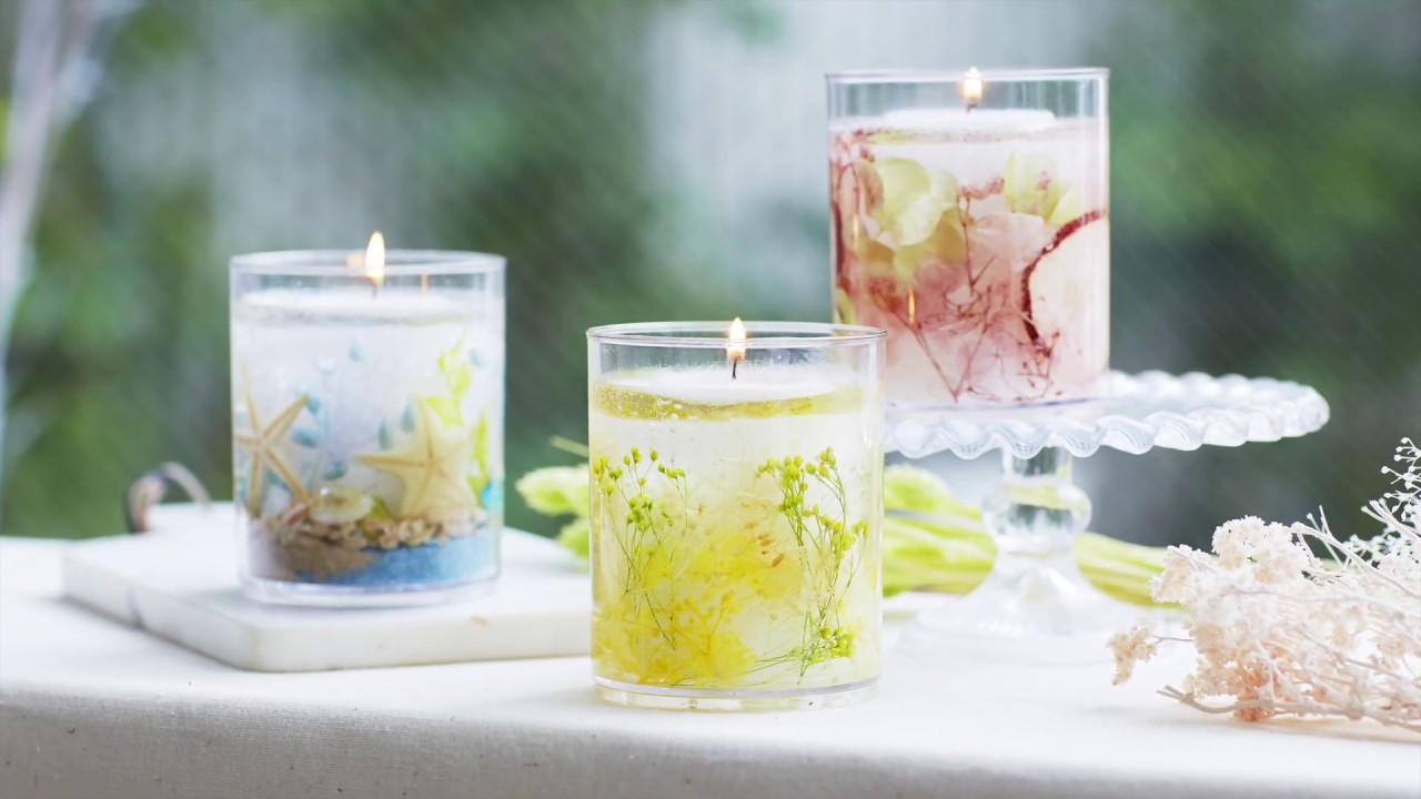 初心者でも簡単！【手作りキャンドルレシピ】ボタニカルゼリー