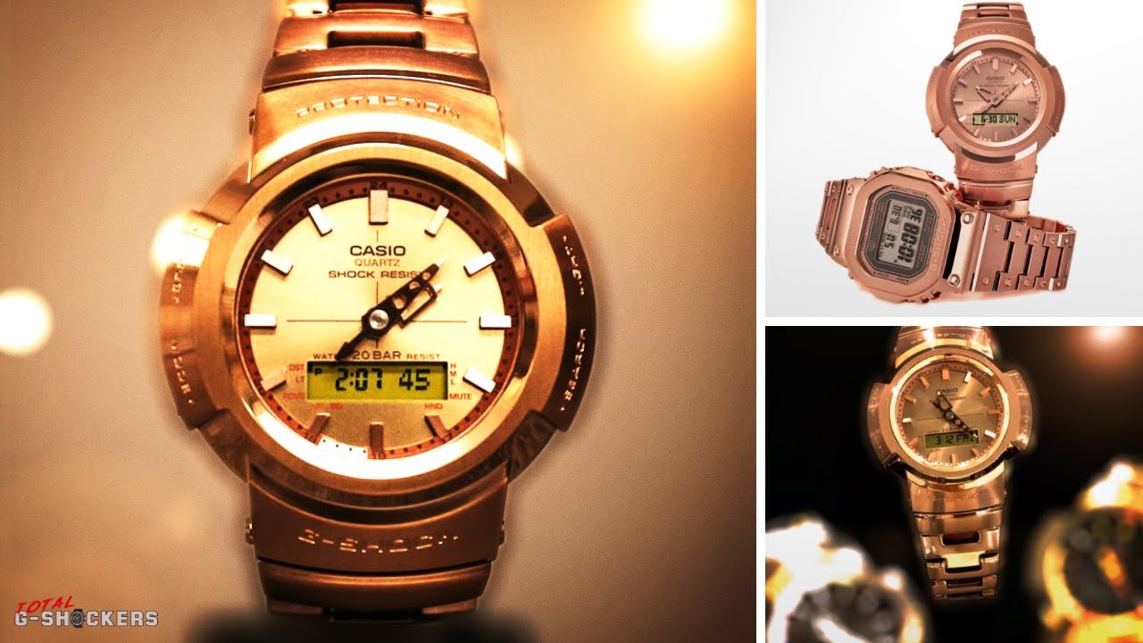 Casio G-Shock All-Metal Version Analog-Digital AW500 Revival