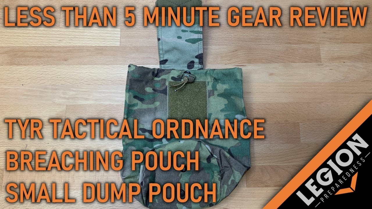 TYR Tactical Ordinance and Breaching Small Dump Pouch - (LT5MGR