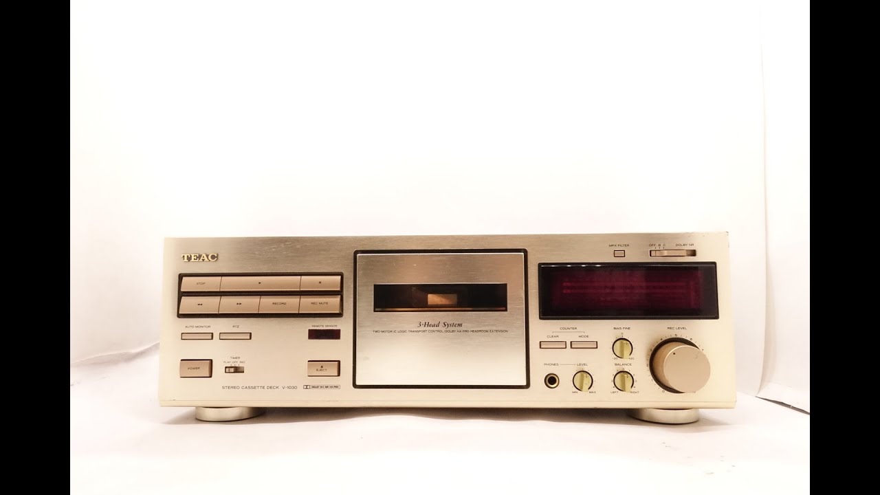 Deck Teac V-1030 - YouTube