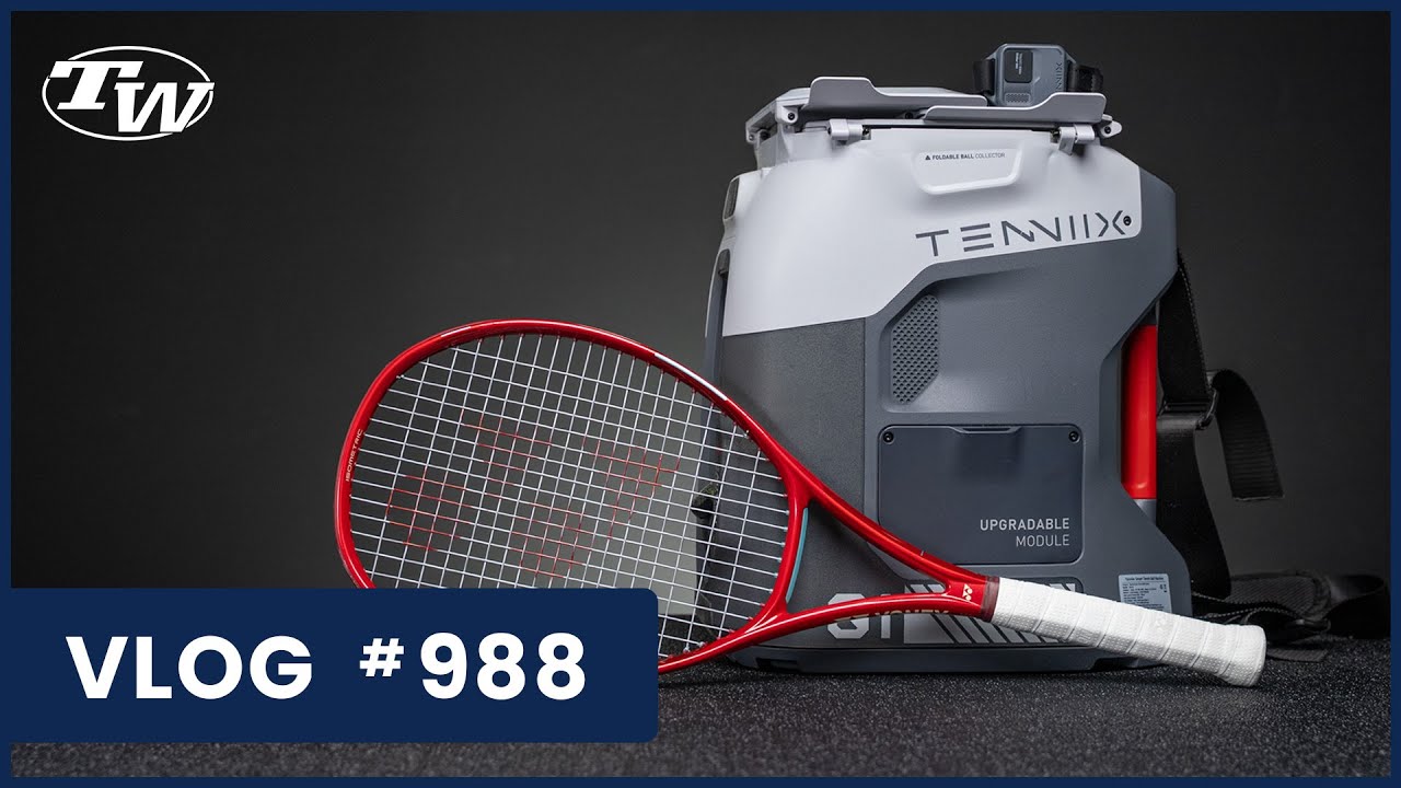 Future of Tennis? 1st Look Yonex VCORE 8th Gen; Tenniix Ball