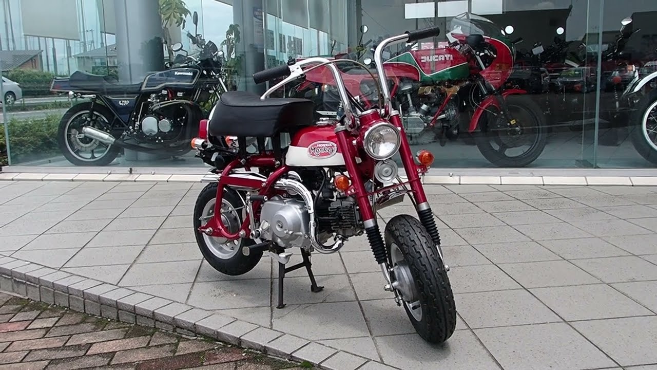 モンキー Z50A リジットZ型！ - YouTube