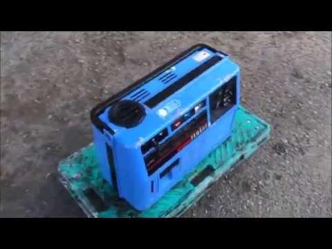 ヤマハ 防音型 4サイクル 400W 発電機 EF500S 使ってみました 100V