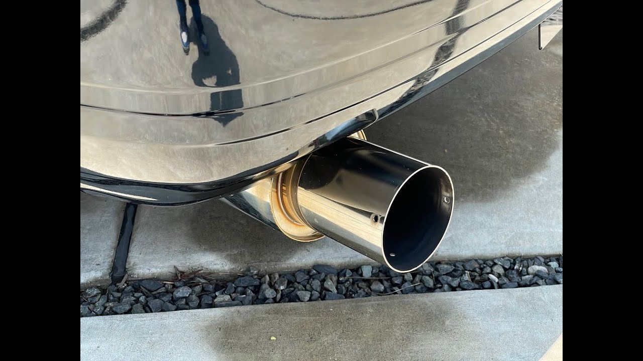 RPS13】180SX 後期 タイプS(SR20DE・NA) 砲弾マフラー オール