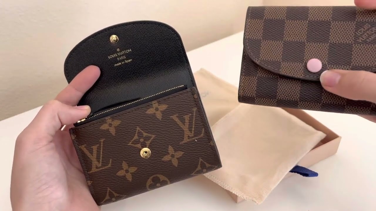 Louis Vuitton Unboxing - Rosalie Coin Purse Reverse Monogram - YouTube