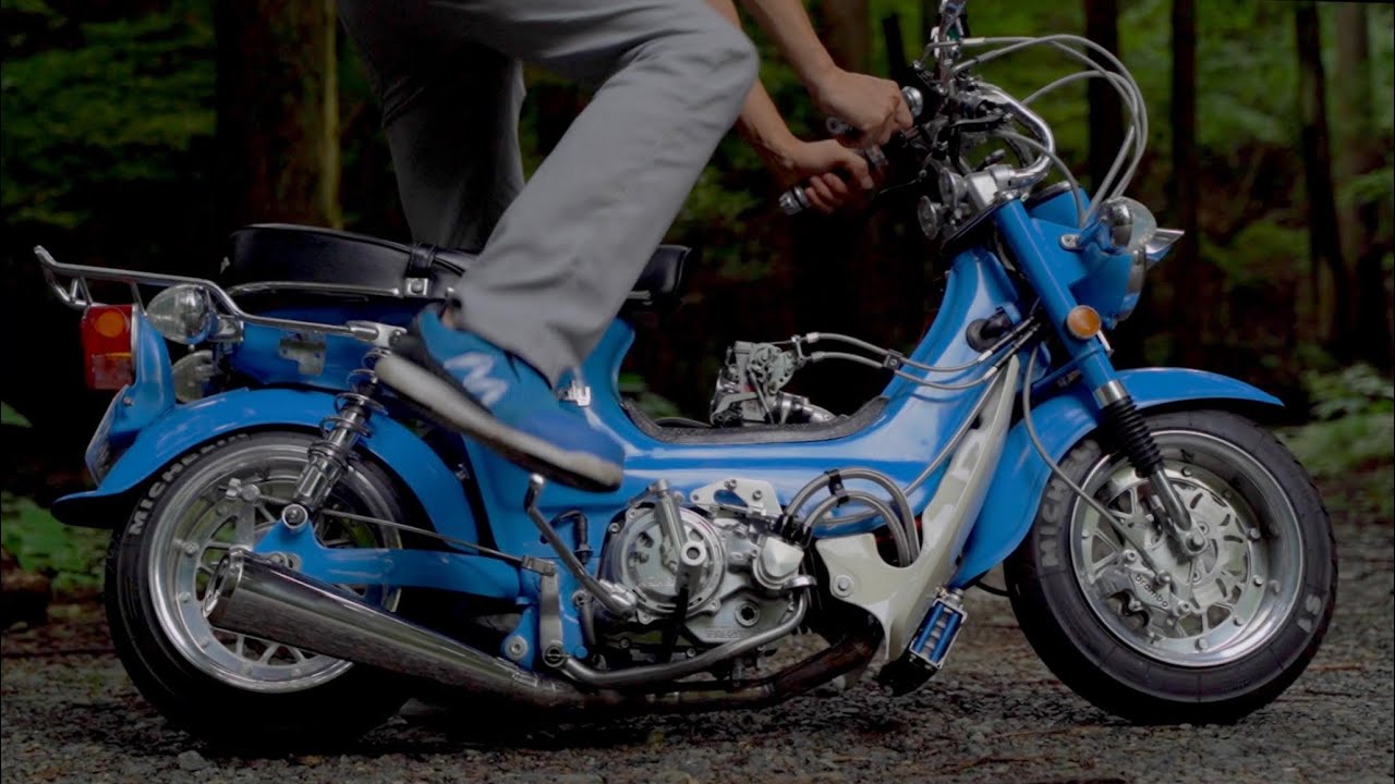 4mini中古車】ホンダシャリー 武川乾式クラッチ 125cc 【ひよわ