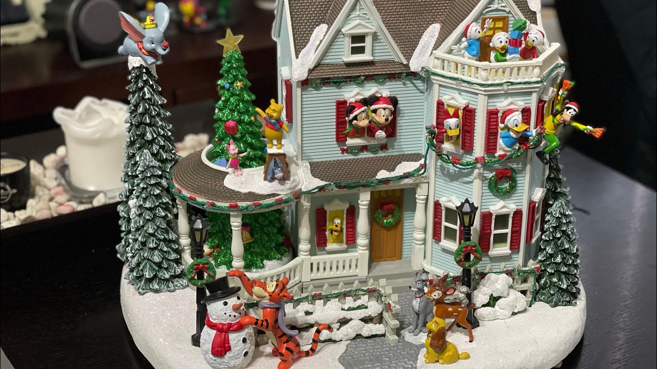 Unboxing Video #2 - Disney Animated Holiday House with Music from
