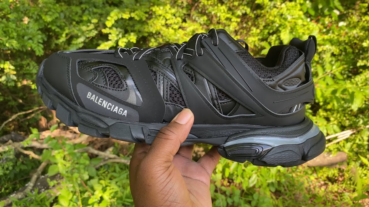 $1600 FOR THESE? BALENCIAGA TRACK BLACK LED REVIEW FROM THE OTHER