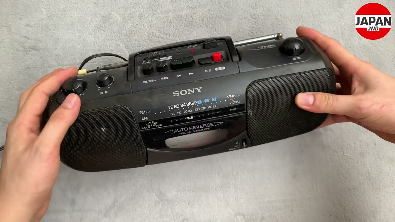 Đài mini SONY ラジオカセットレコーダー CFS-E16 Radio Cassette
