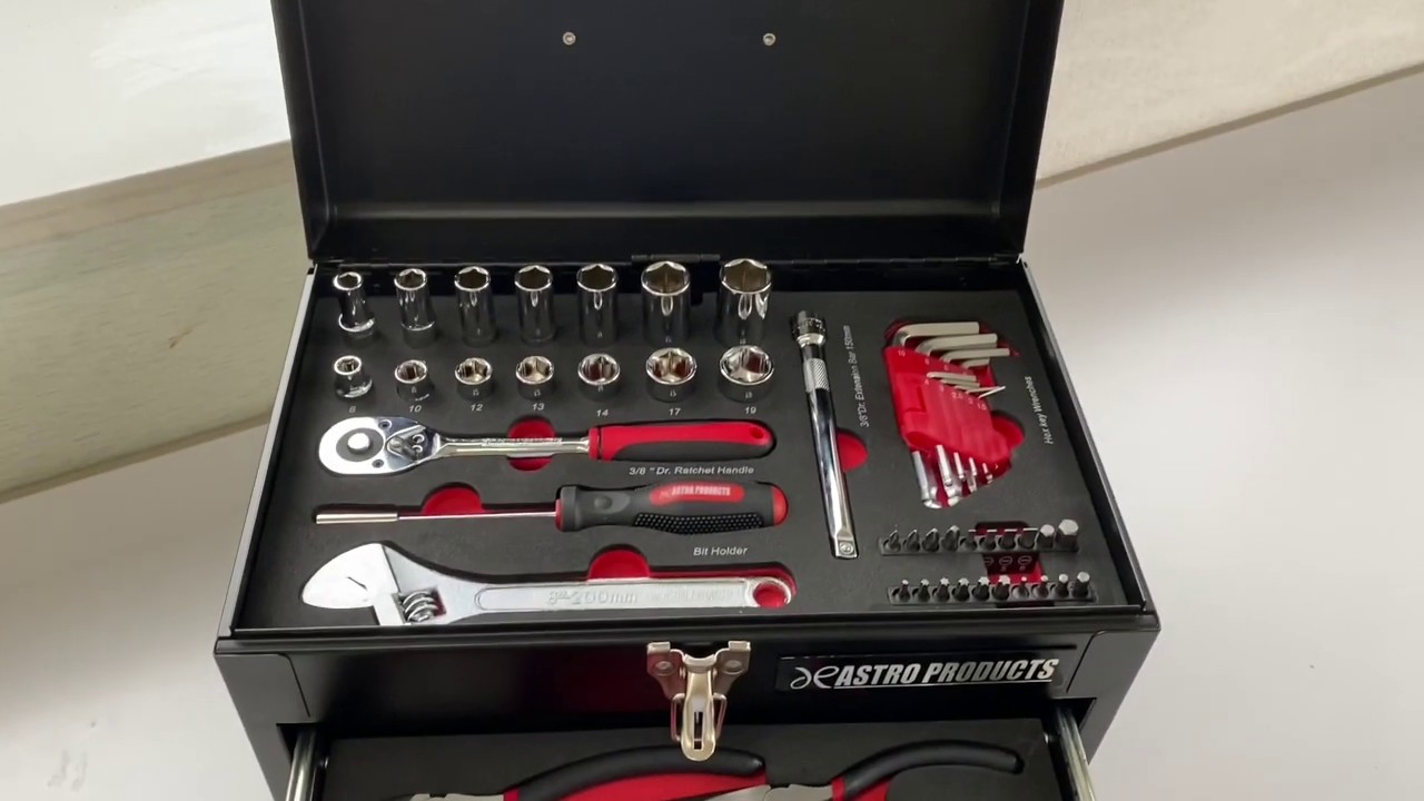 コンパクトツールセット ミリ (56点組) TS198 / 工具・DIY用品通販の