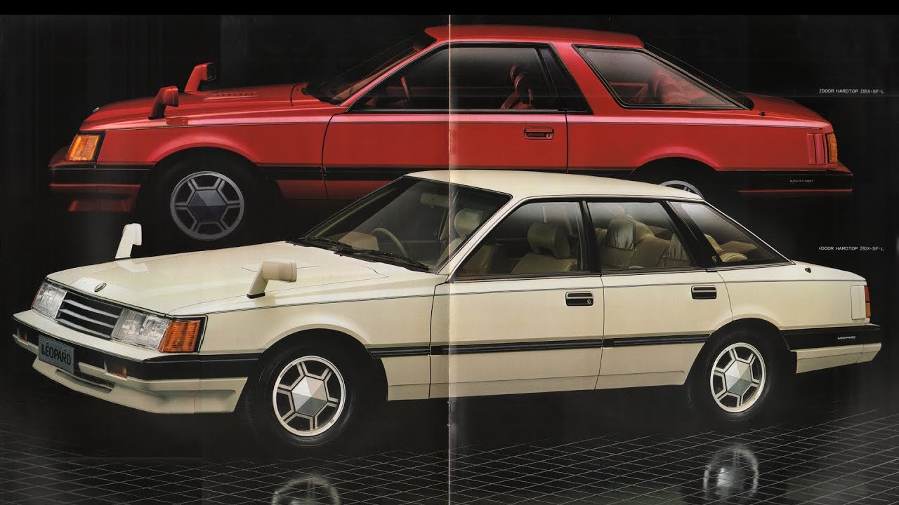 1980＜初代(1st)＞LEOPARDレパードF30世界初ワイパー付フェンダー