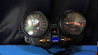 最新型 CB-F デジタル式 メーター CB750F CB900F CB1100F - YouTube